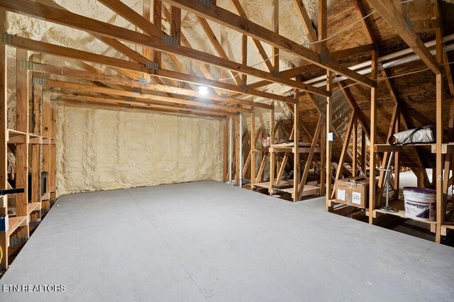 3292 Moss Arcott Rd, Celina, TN 38551 - view of unfinished attic
