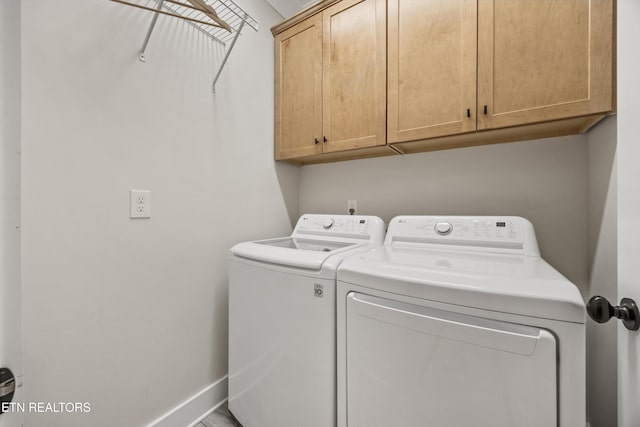 1007 Wigmore Way, Knoxville, TN 37932 - laundry room featuring separate washer and dryer and cabinet space