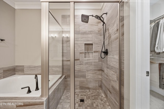 1007 Wigmore Way, Knoxville, TN 37932 - full bath with a shower stall and a garden tub