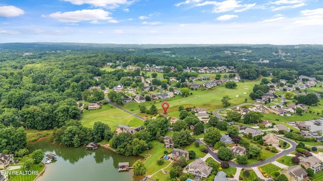 140 Chuniloti Way, Loudon, TN 37774 - aerial view of residential area with a large body of water and a golf course