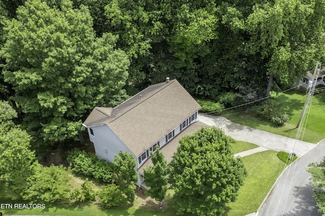 1312 Zachary Taylor Rd, Knoxville, TN 37922 - view from above of property