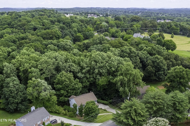 1312 Zachary Taylor Rd, Knoxville, TN 37922 - drone / aerial view of a heavily wooded area