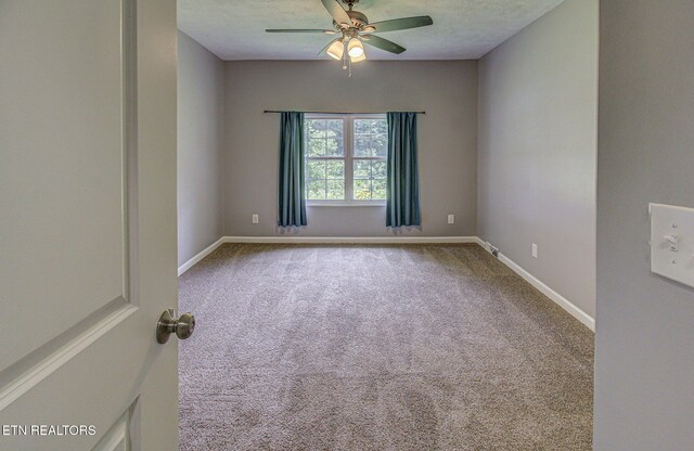 775 Middle Creek Rd, Cosby, TN 37722 - carpeted empty room with ceiling fan and baseboards