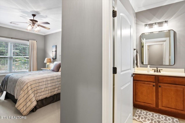 140 Broadleaf Ln Unit 100, Caryville, TN 37714 - bedroom with crown molding and connected bathroom