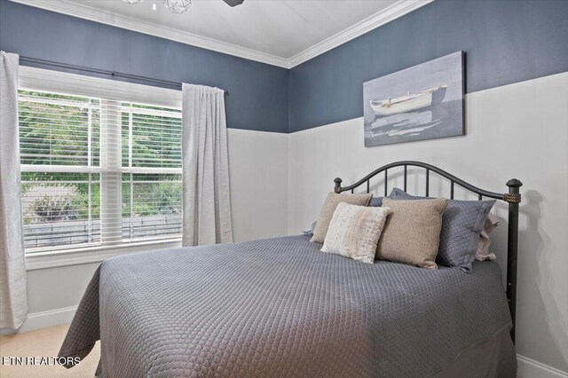 140 Broadleaf Ln Unit 100, Caryville, TN 37714 - carpeted bedroom with baseboards and ornamental molding