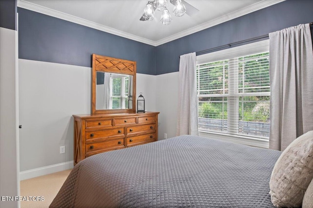 140 Broadleaf Ln Unit 100, Caryville, TN 37714 - bedroom with ornamental molding and carpet floors