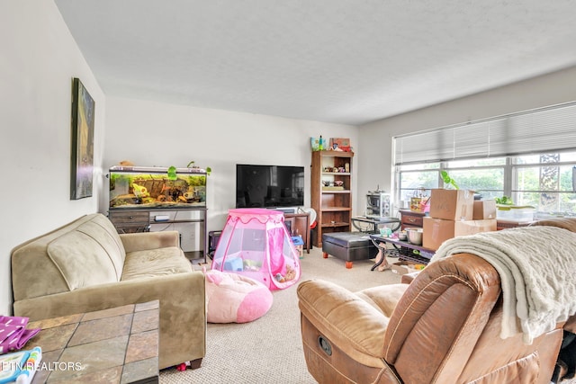 3413 N Fountaincrest Dr, Knoxville, TN 37918 - view of carpeted living room