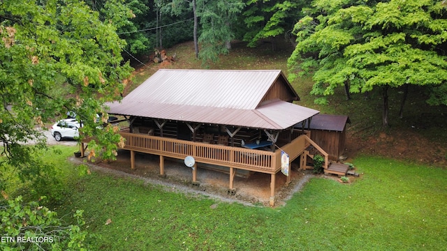 487 Straight Branch Rd, Speedwell, TN 37870 - view from above of property