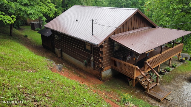 487 Straight Branch Rd, Speedwell, TN 37870 - view from above of property