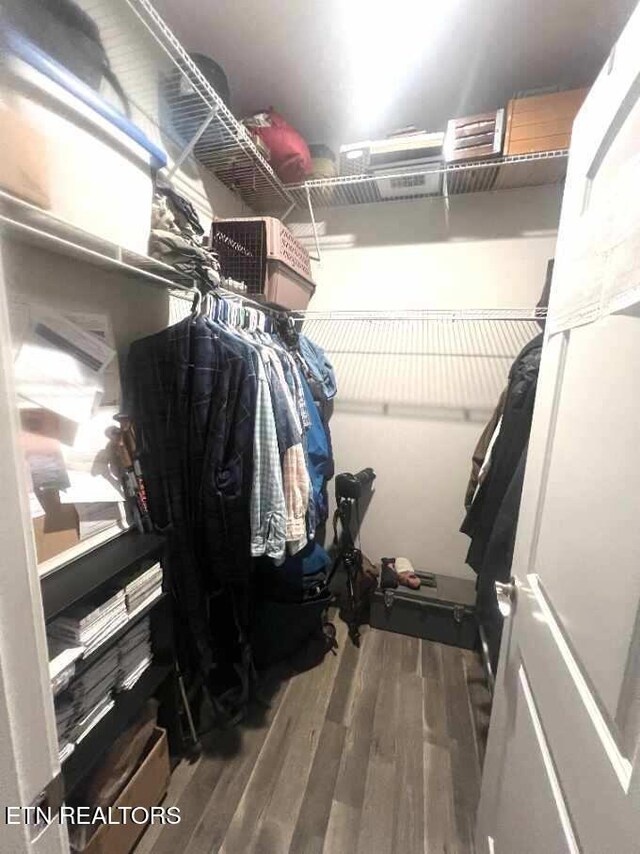 326 Shooting Star Loop Unit 201, Townsend, TN 37882 - walk in closet with wood finished floors