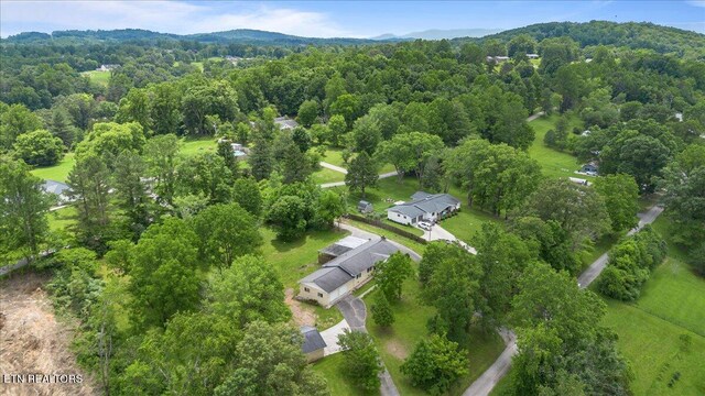 220 Lillywood Dr, Lafollette, TN 37766 - drone / aerial view of a heavily wooded area