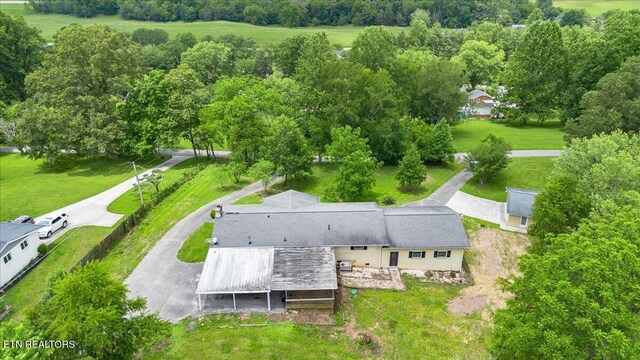 220 Lillywood Dr, Lafollette, TN 37766 - view from above of property featuring a tree filled landscape
