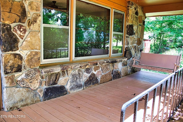 705 S 11th St, Lafollette, TN 37766 - view of deck