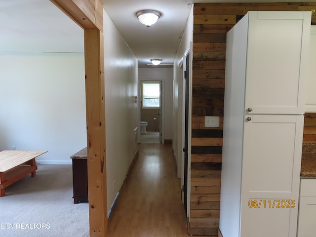 110 Dale Rd, Oakdale, TN 37829 - corridor with light wood-style floors and baseboards