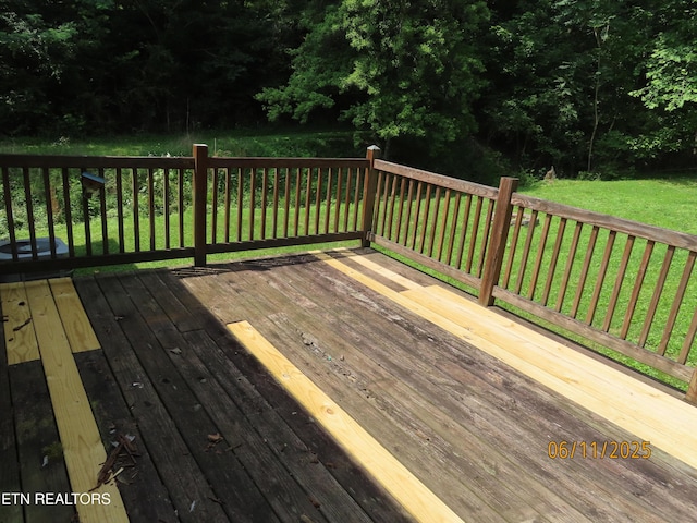 110 Dale Rd, Oakdale, TN 37829 - deck with a yard