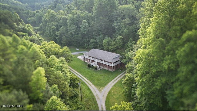 609 Lane Hollow Rd, Sevierville, TN 37876 - view of subject property featuring a heavily wooded area