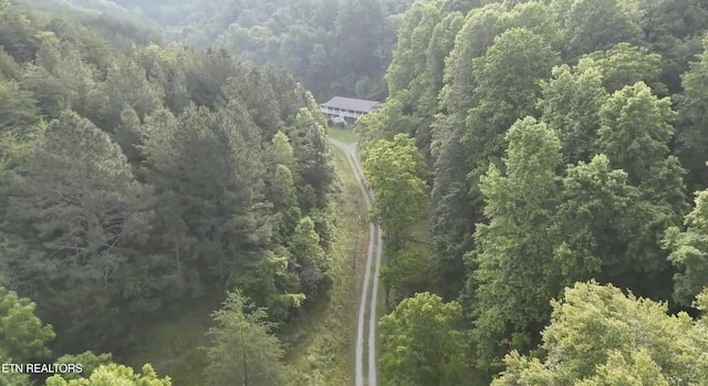 609 Lane Hollow Rd, Sevierville, TN 37876 - view of subject property with a heavily wooded area