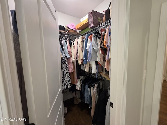 6312 Knightsboro Rd, Knoxville, TN 37912 - walk in closet with wood finished floors