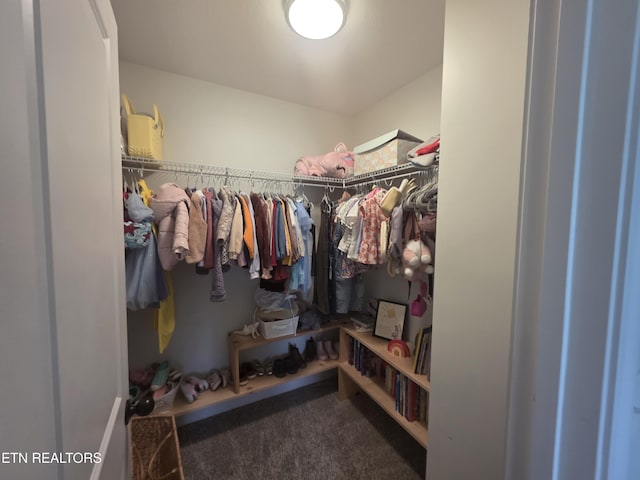 6312 Knightsboro Rd, Knoxville, TN 37912 - walk in closet featuring carpet flooring