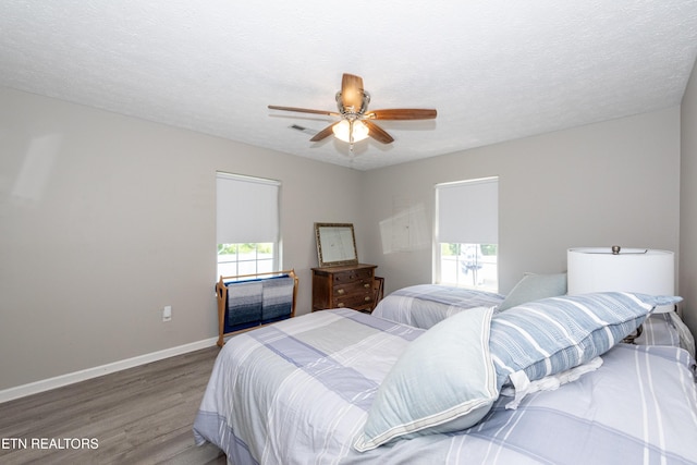 2544 Bay Meadows Way, Sevierville, TN 37876 - bedroom with wood finished floors and ceiling fan