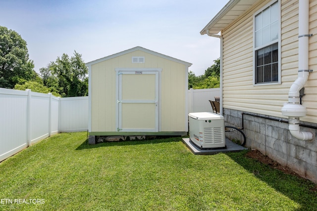 2544 Bay Meadows Way, Sevierville, TN 37876 - view of shed with a fenced backyard