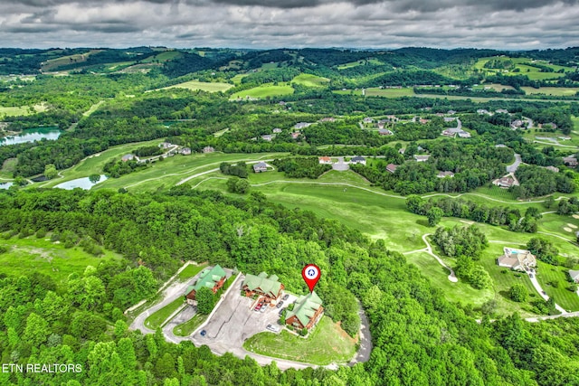 152 Eagle Crst, Tazewell, TN 37879 - aerial view of a nearby body of water and a local golf course