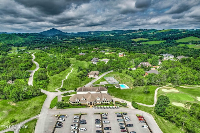 152 Eagle Crst, Tazewell, TN 37879 - drone / aerial view of a mountainous background