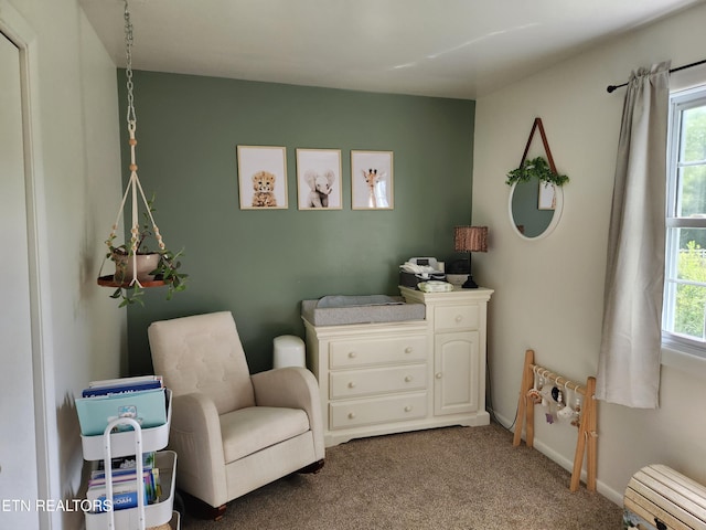 1865 Campground Rd, Clarkrange, TN 38553 - sitting room with plenty of natural light and carpet floors
