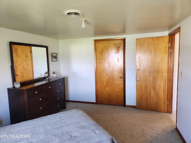 1865 Campground Rd, Clarkrange, TN 38553 - carpeted bedroom with baseboards
