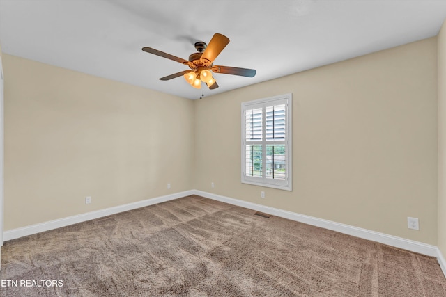 235 Jessie Ln, Lenoir City, TN 37772 - empty room with carpet floors and ceiling fan