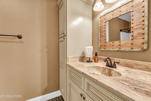 235 Jessie Ln, Lenoir City, TN 37772 - bathroom featuring vanity and tile patterned floors
