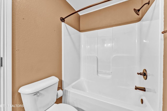 235 Jessie Ln, Lenoir City, TN 37772 - full bathroom with a textured wall and washtub / shower combination