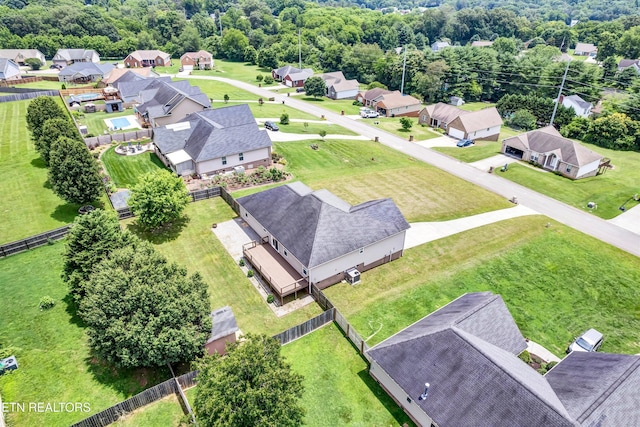 235 Jessie Ln, Lenoir City, TN 37772 - aerial perspective of suburban area