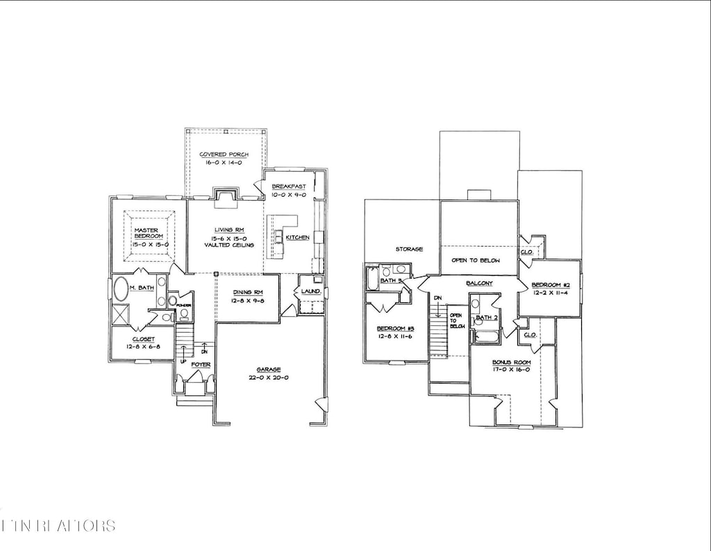 2135 Lantern Park Ln, Knoxville, TN 37932 - view of property floor plan