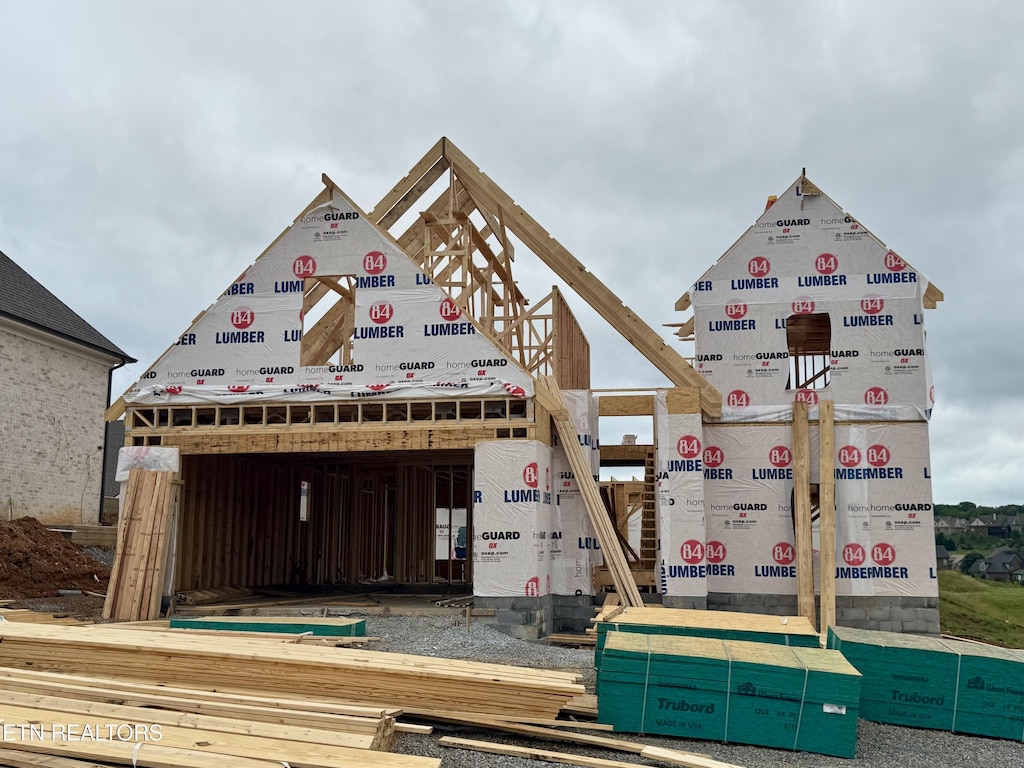 2135 Lantern Park Ln, Knoxville, TN 37932 - view of property in mid-construction