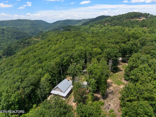 187 Persimmon Ln, Pioneer, TN 37847 - bird's eye view of a forest and a mountainous background