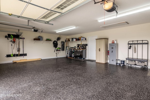1045 Southwind Cir, Dandridge, TN 37725 - garage with a garage door opener