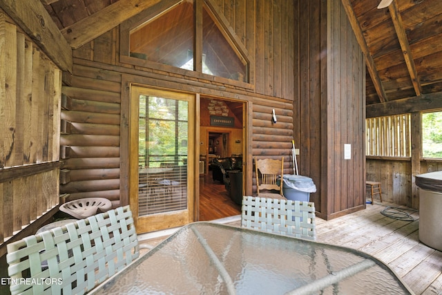 2389 Misty Ln, Sevierville, TN 37876 - sunroom / solarium featuring healthy amount of natural light