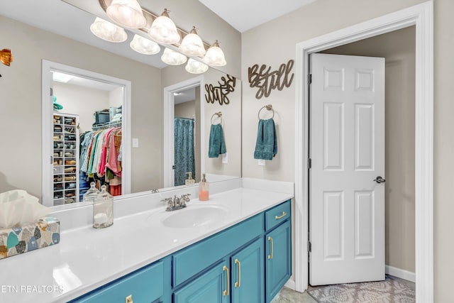 8824 Carriage House Way, Knoxville, TN 37923 - full bathroom featuring vanity and a walk in closet