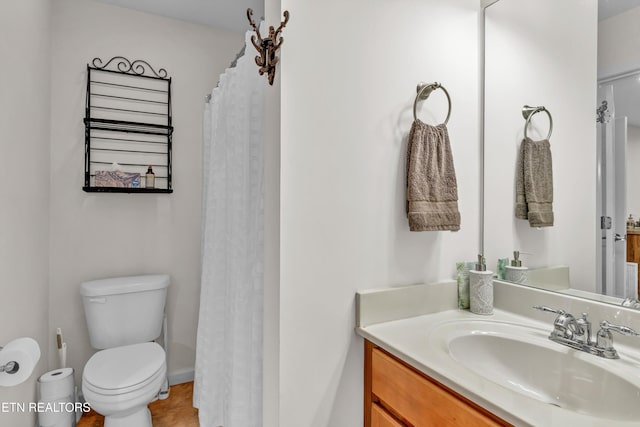 8824 Carriage House Way, Knoxville, TN 37923 - bathroom featuring vanity, tile patterned floors, and a shower with shower curtain