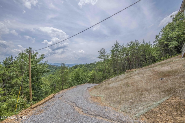 2609 Mountain Blvd, Sevierville, TN 37876 - view of road with a wooded view