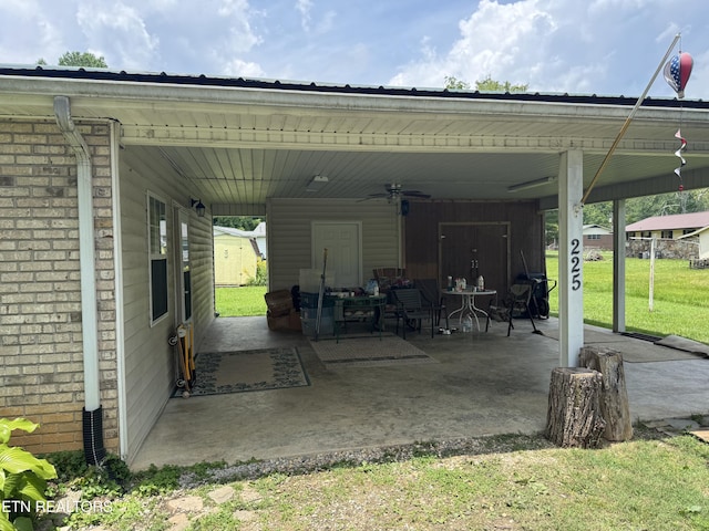 225 Spring St, Spring City, TN 37381 - view of parking / parking lot with ceiling fan