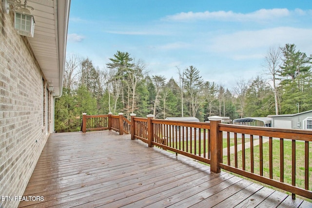 1096 Circle Dr, Jamestown, TN 38556 - view of wooden terrace