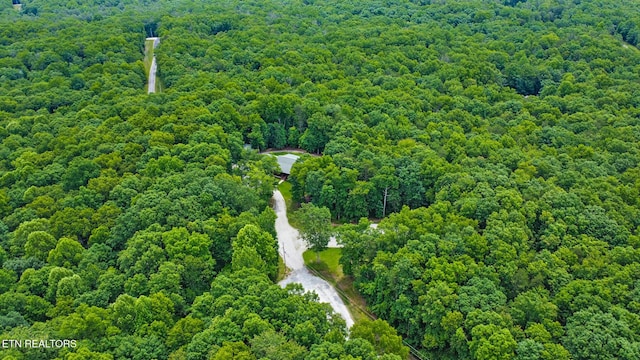 41 Crest Pl, Monterey, TN 38574 - bird's eye view of a heavily wooded area
