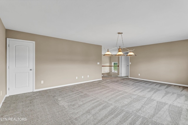 2017 Gusty Wind Ln, Knoxville, TN 37932 - spare room with carpet flooring and baseboards