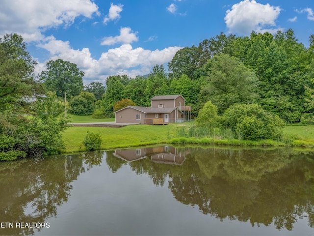 150 Ray Cross Rd, Harriman, TN 37748 - water view featuring a heavily wooded area