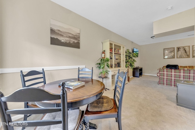 3183 Wears Dr, Sevierville, TN 37862 - dining area with carpet floors and baseboards