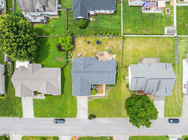 541 Pebble Creek Rd, Knoxville, TN 37918 - aerial perspective of suburban area