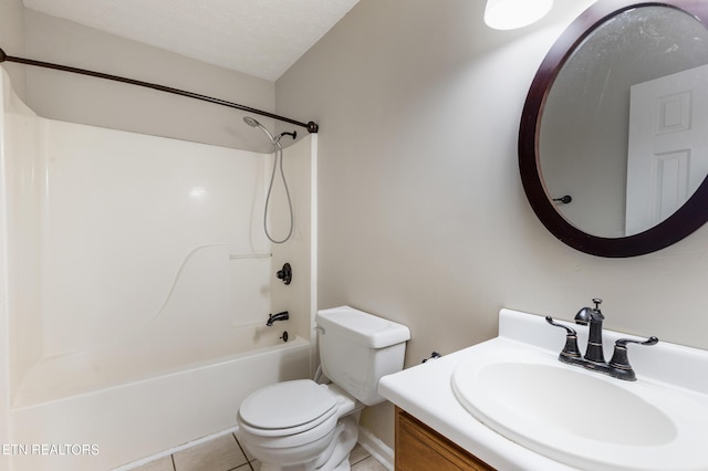 541 Pebble Creek Rd, Knoxville, TN 37918 - full bathroom with shower / tub combination, vanity, and tile patterned flooring