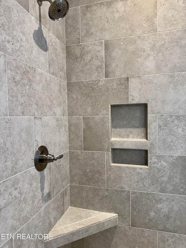 2107 Lantern Park Ln, Knoxville, TN 37932 - bathroom view of a tile shower